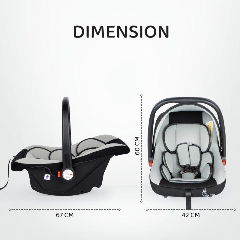 R for Rabbit Picaboo 4 in 1 Multipurpose Baby Carry Cot With Personalized Name Tag