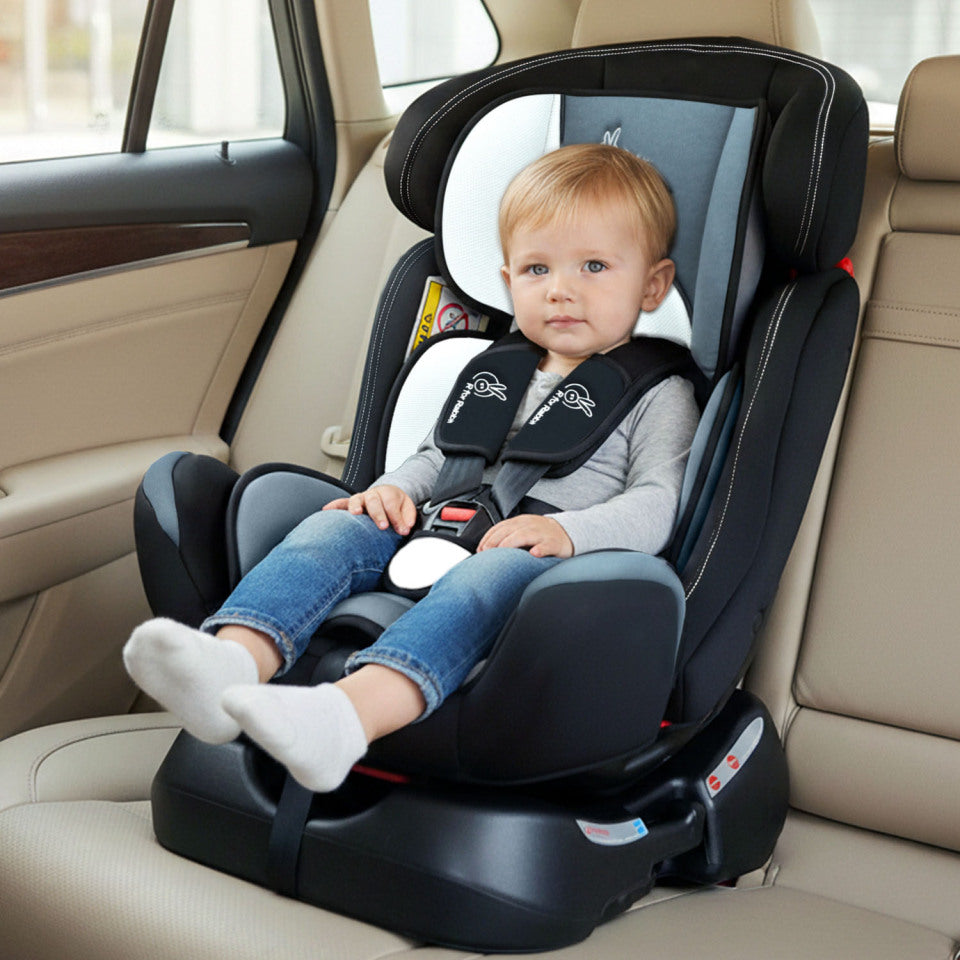 R for Rabbit Jack N Jill Grand Baby Car Seat for 0 to 7 Years, 3 Position Recline, 5-Point Safety Harness, Washable Seat Cushion, Certified Safety