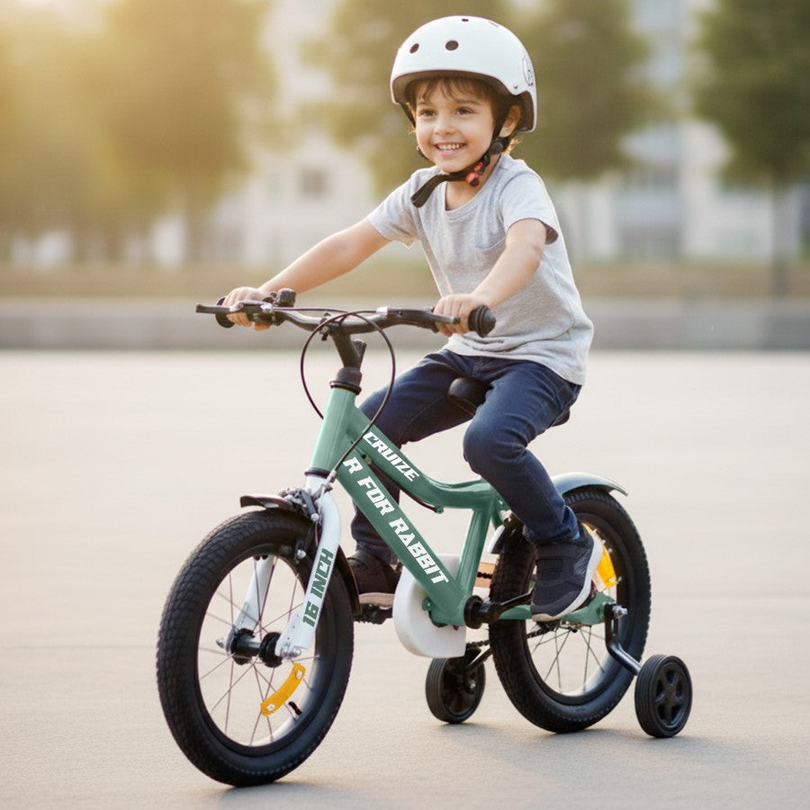 R for Rabbit Cruize Bicycle For Kids 16 Inch 90% Plug N Play Installation