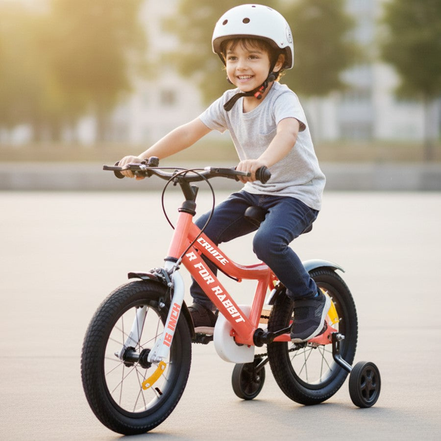 R for Rabbit Cruize Bicycle For Kids 16 Inch 90% Plug N Play Installation