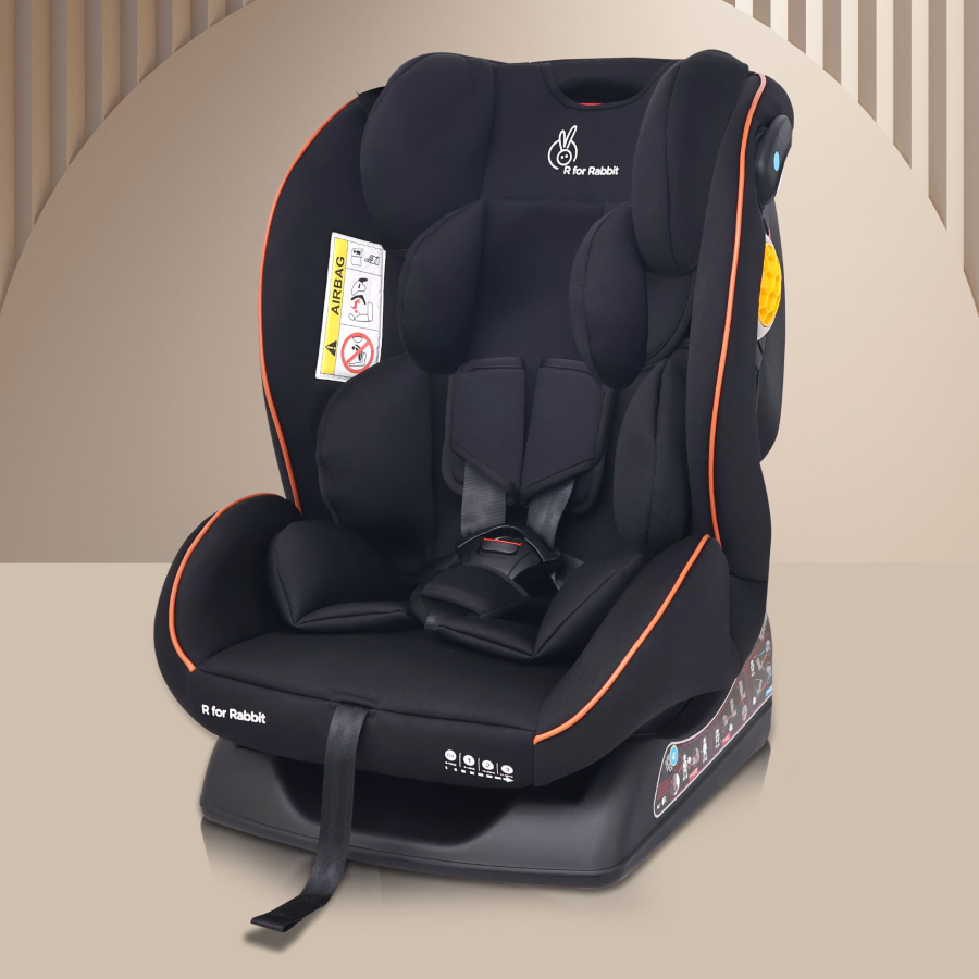 R for Rabbit Jack N Jill NXG Baby Car Seat With Advanced Side Impact Protection, Age Group 0 to 12 years