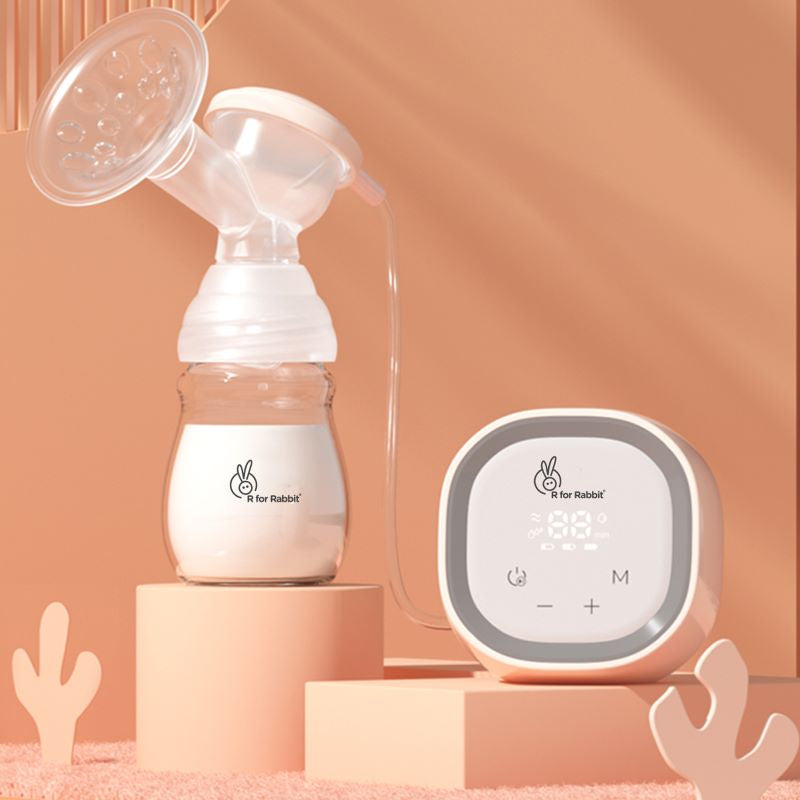 R for Rabbit First Feed Nova Electric Breast Pump 9 Level Of Massage & Suction Mode