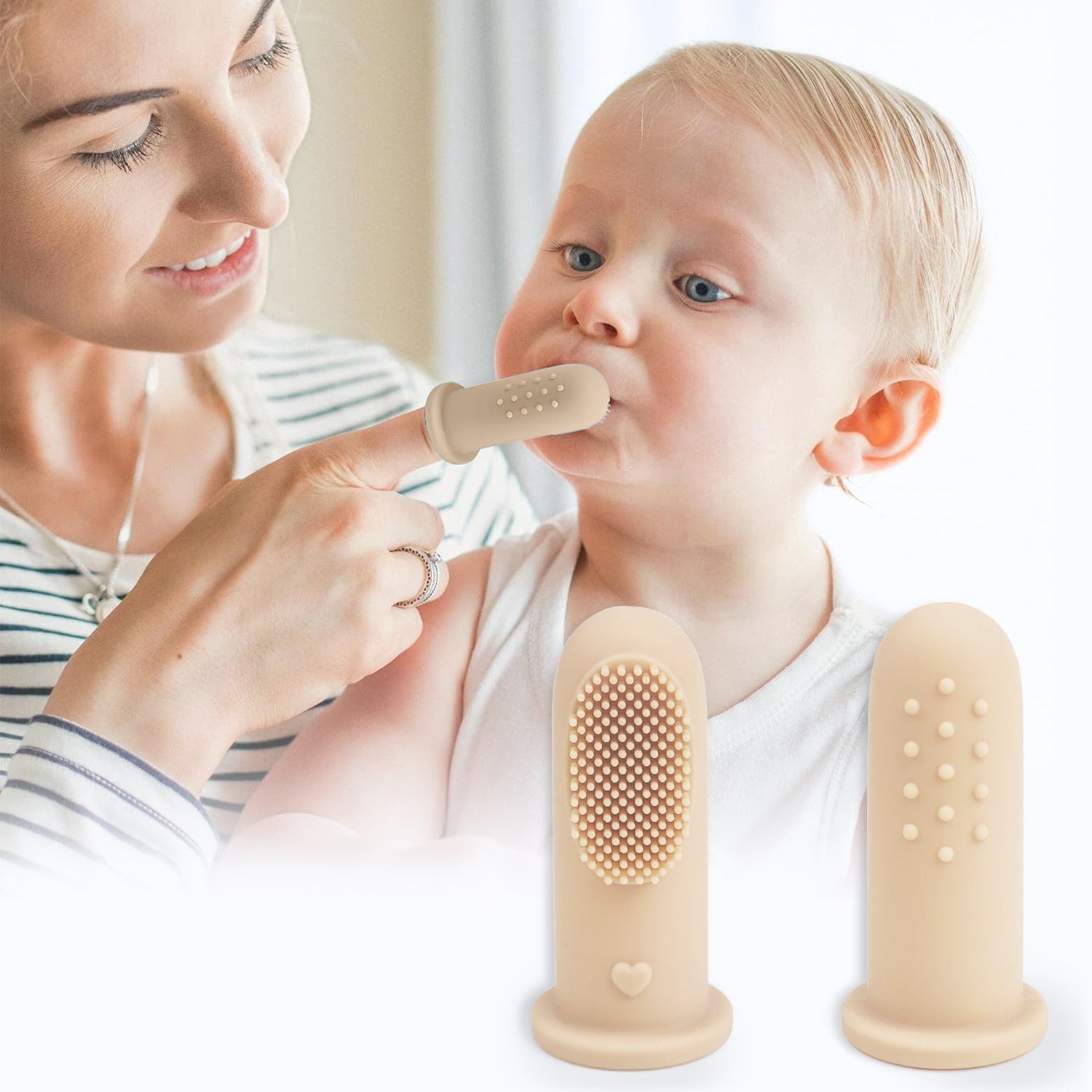 R for Rabbit Tiny Smiles Gummy Kids Toothbrush