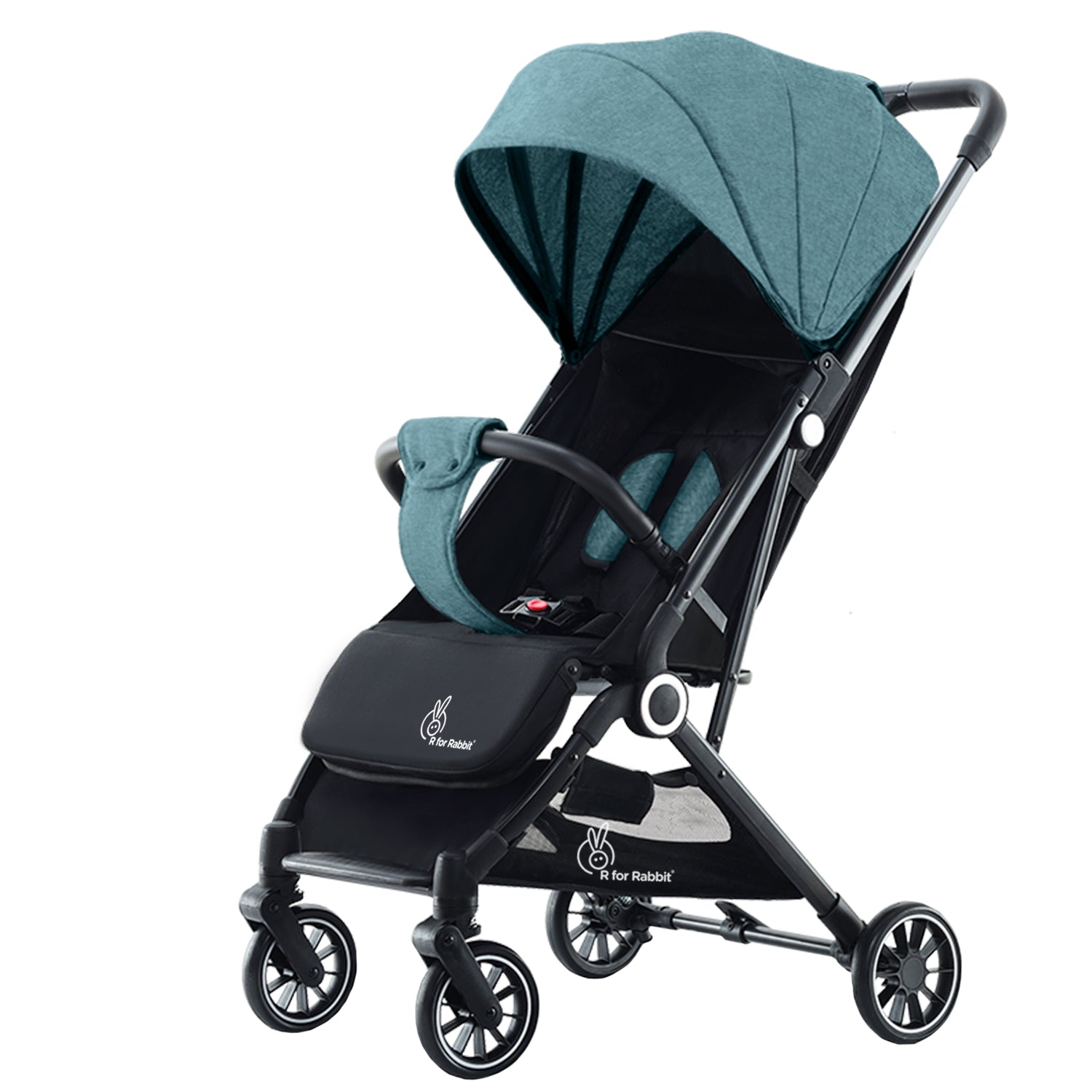 R for Rabbit Pocket Air Stroller - One Hand Fold, Light Weight, Travel Friendly, Adjustable Canopy