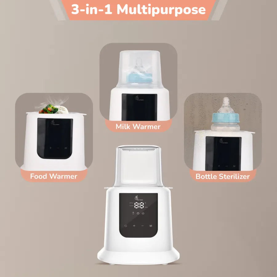 R for Rabbit Hot Bot Smart Baby Bottle Warmer 3-in-1 Multifunctionality And LED Smart Touch Screen