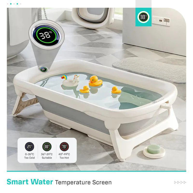 R for Rabbit Bubble Double Smart Baby Bath Tub With Smart Water Temperature Plug