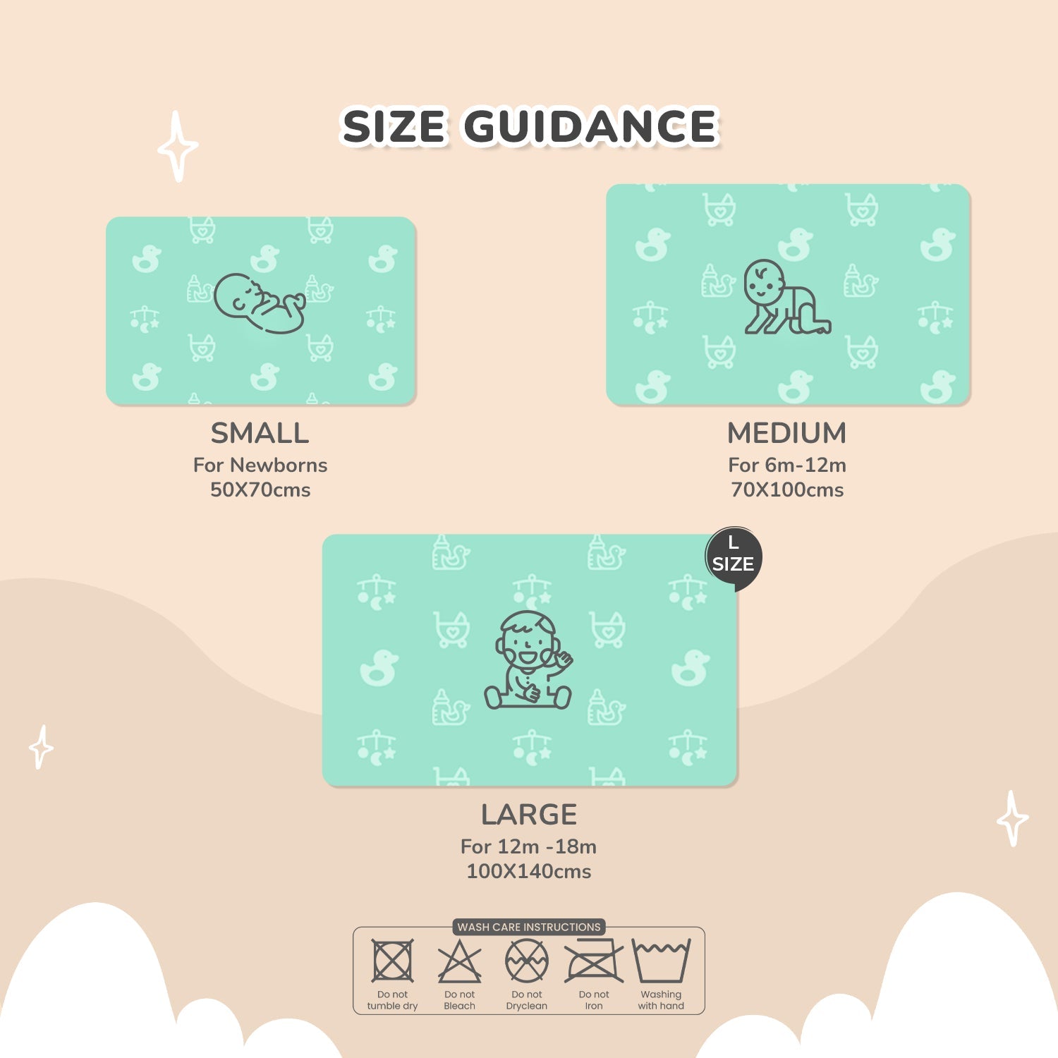 R for Rabbit Dry Nap Pee Premium Protector Sheet