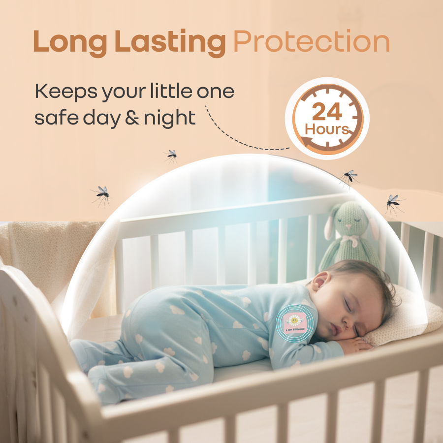 R for Rabbit Hygo Care Mosquito Repellent Patches - Non-Toxic & DEET-Free Protection for Babies & Toddlers