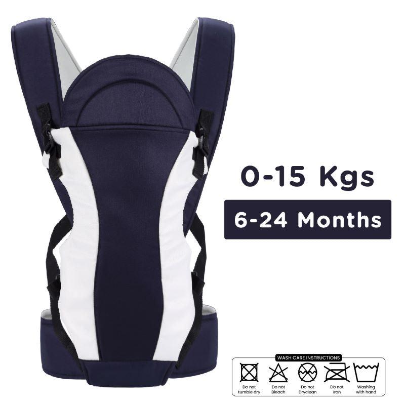 R for Rabbit Chubby Cheeks Baby Carrier Suitable For 6-24 Month Babies (0-15 Kgs), Carry In 3 Ways