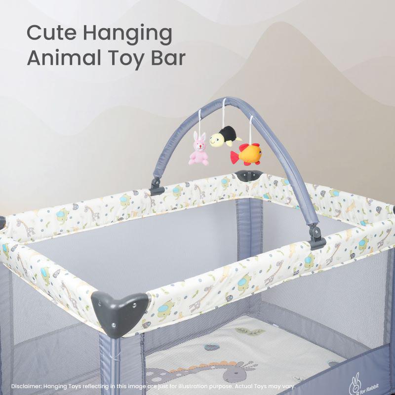 R for Rabbit Hide and Seek Elite Baby Cot Bed