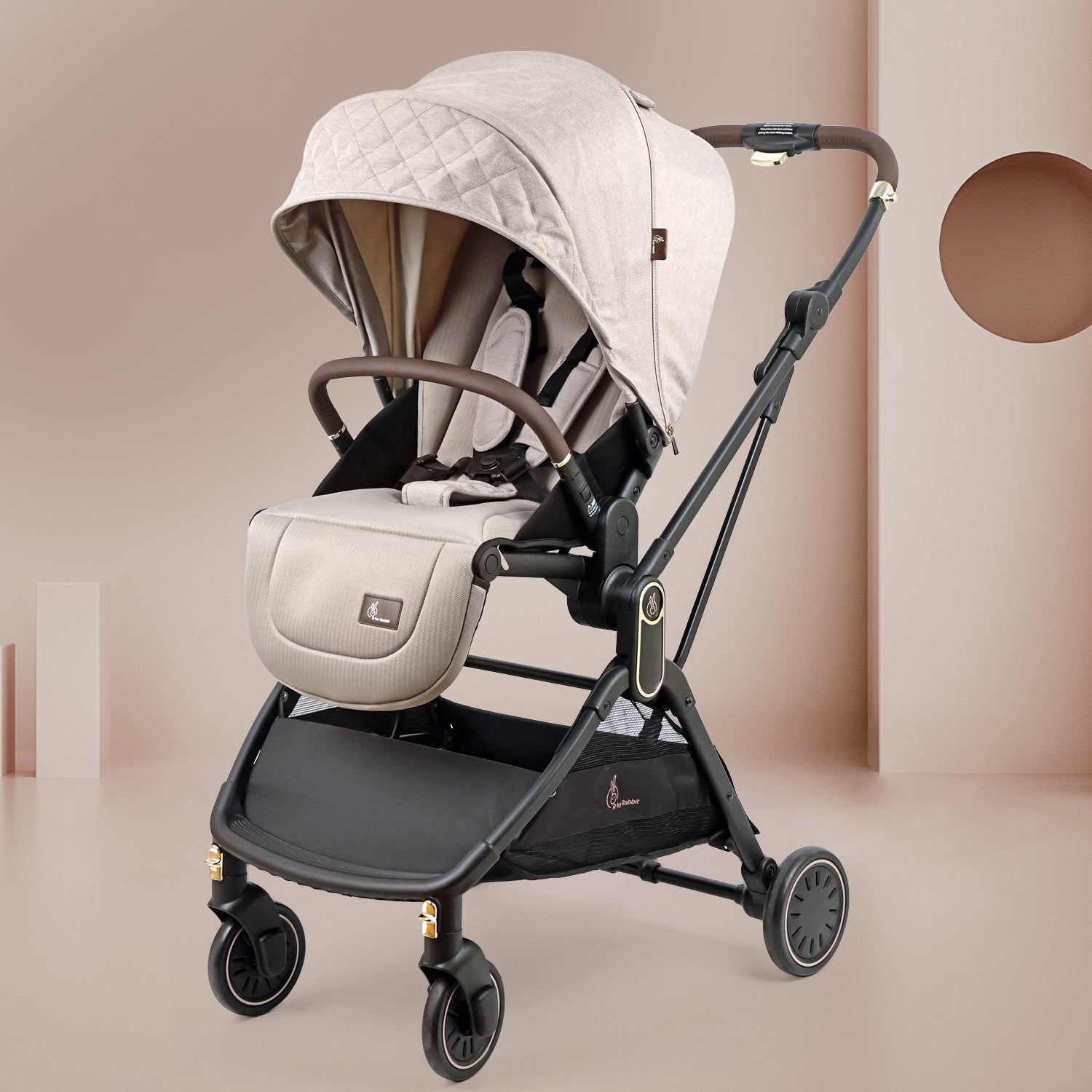 Street Smart Regal 2-Way Reversible Baby Stroller with One-Hand Fold & 5-Point Safety Harness