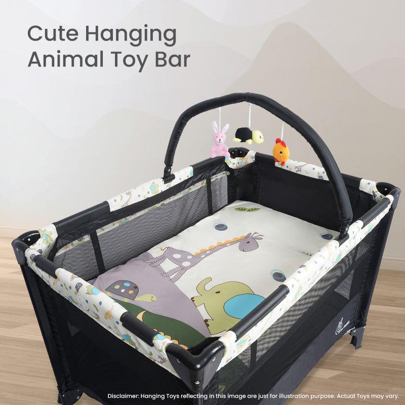 R for Rabbit Hide and Seek Elite Baby Cot Bed