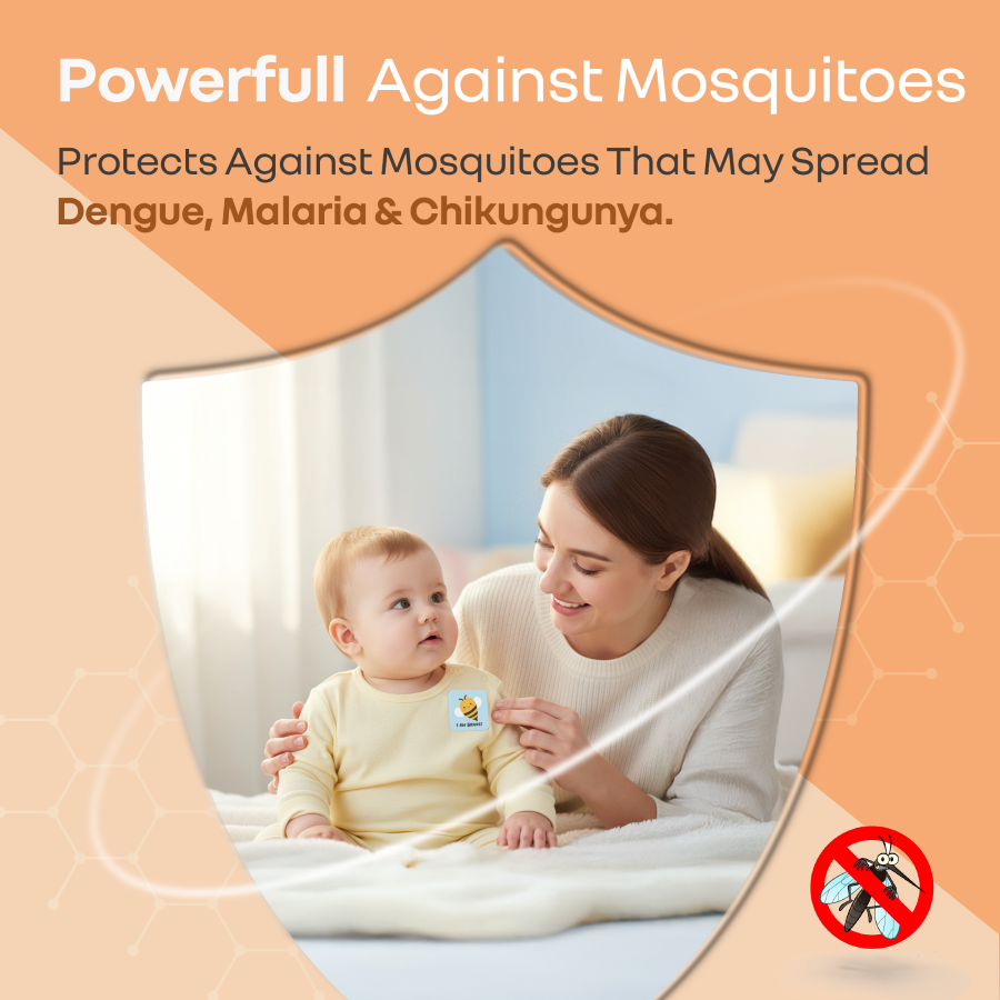 R for Rabbit Hygo Care Mosquito Repellent Patches - Non-Toxic & DEET-Free Protection for Babies & Toddlers