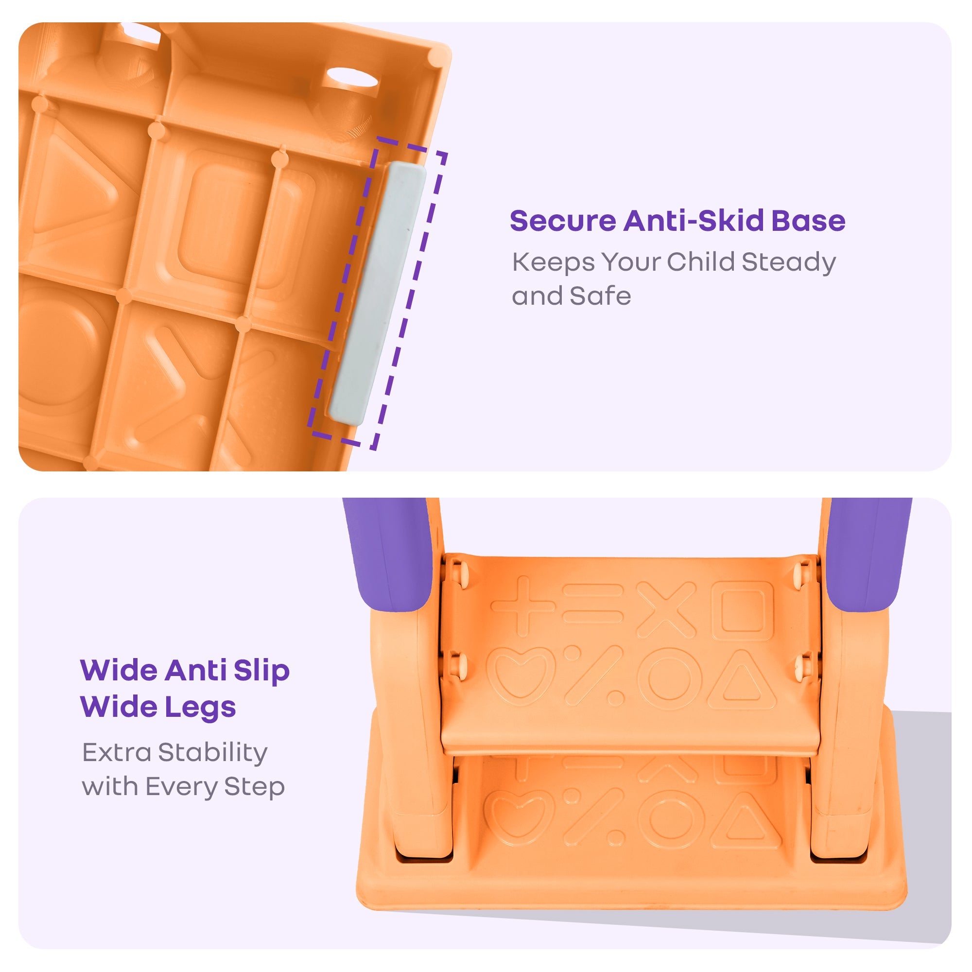 R for Rabbit Hilltop Booster 2-in-1 Baby Potty Seat & Step Stool