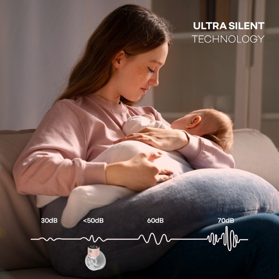 R for Rabbit Lactella Flexi Breast Pump - Hands-Free & Rechargeable with 180ml Milk Container