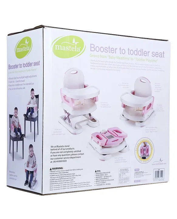 Mastela Fold Up Adjustable Booster Seat
