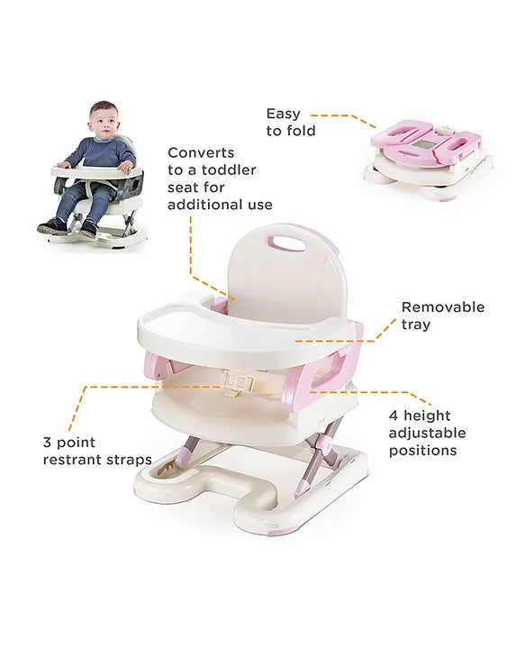 Mastela Fold Up Adjustable Booster Seat