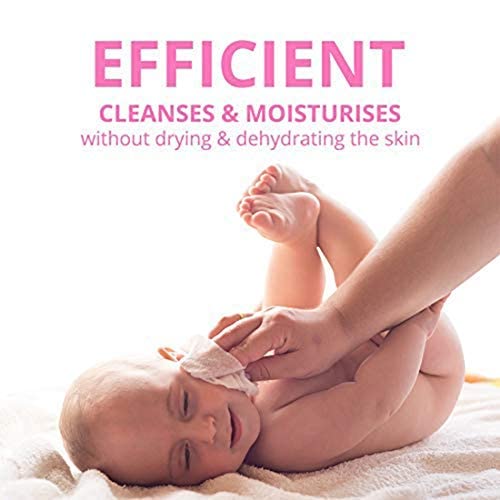 Softsens Baby Gentle Cloth Wipes | Aloe Vera & Vitamin E | Paraben Free | With Lid | 72 Wipes (Pack of 2)