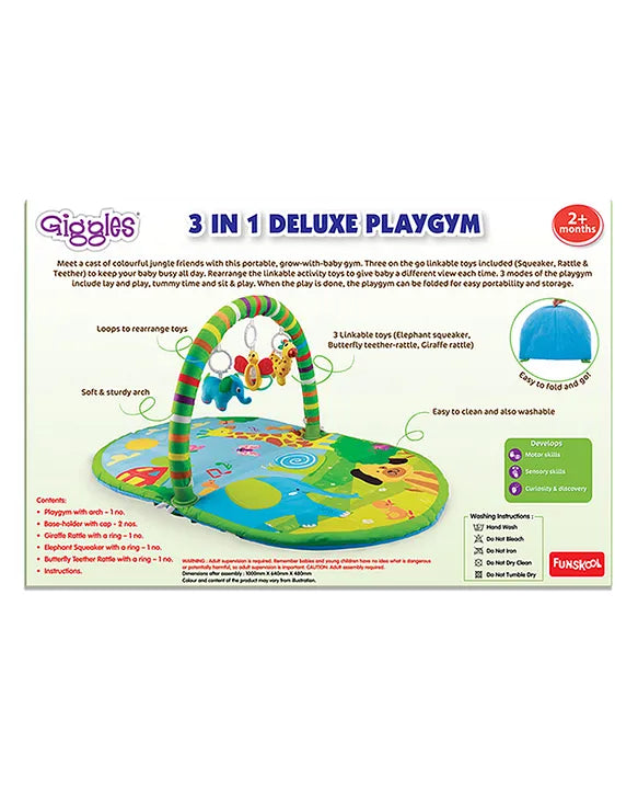 Giggles 3 in 1 Deluxe Playgym