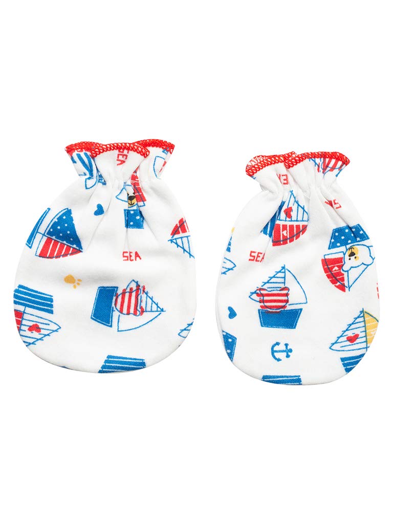 Soft Cotton New Born Baby Gift Set for Baby Boys, Baby Girls-7pcs