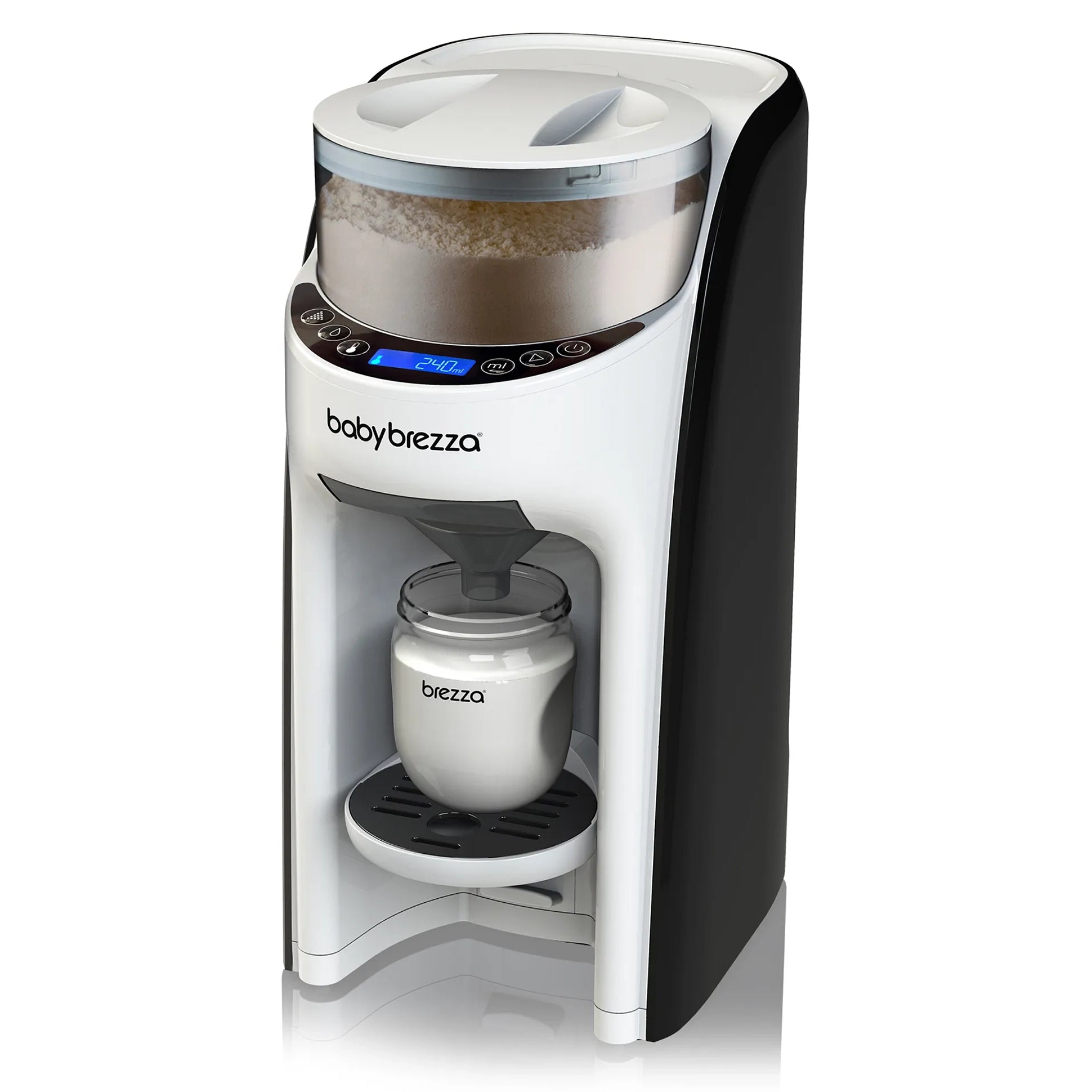 Baby Brezza Formula Pro Advanced Formula Dispenser Machine - Automatically Mix a Warm Formula Bottle Instantly - Easily Make Bottle with Automatic Powder Blending