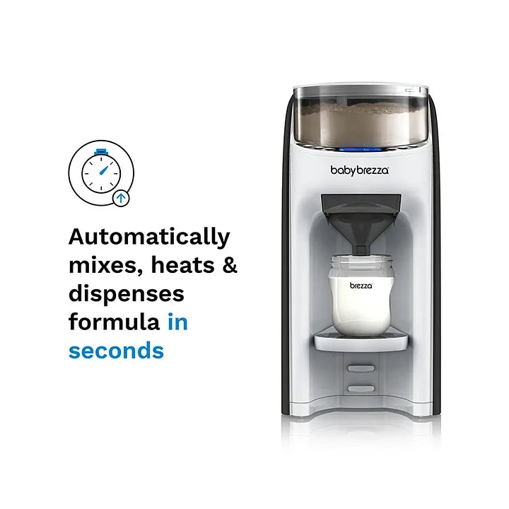 Baby Brezza Formula Pro Advanced Formula Dispenser Machine - Automatically Mix a Warm Formula Bottle Instantly - Easily Make Bottle with Automatic Powder Blending