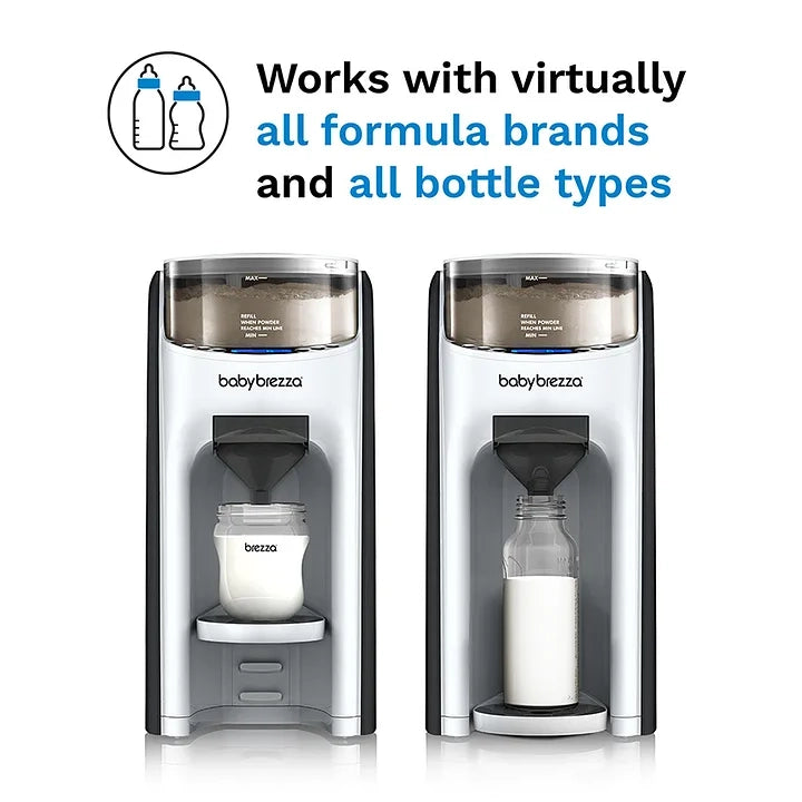 Baby Brezza Formula Pro Advanced Formula Dispenser Machine - Automatically Mix a Warm Formula Bottle Instantly - Easily Make Bottle with Automatic Powder Blending