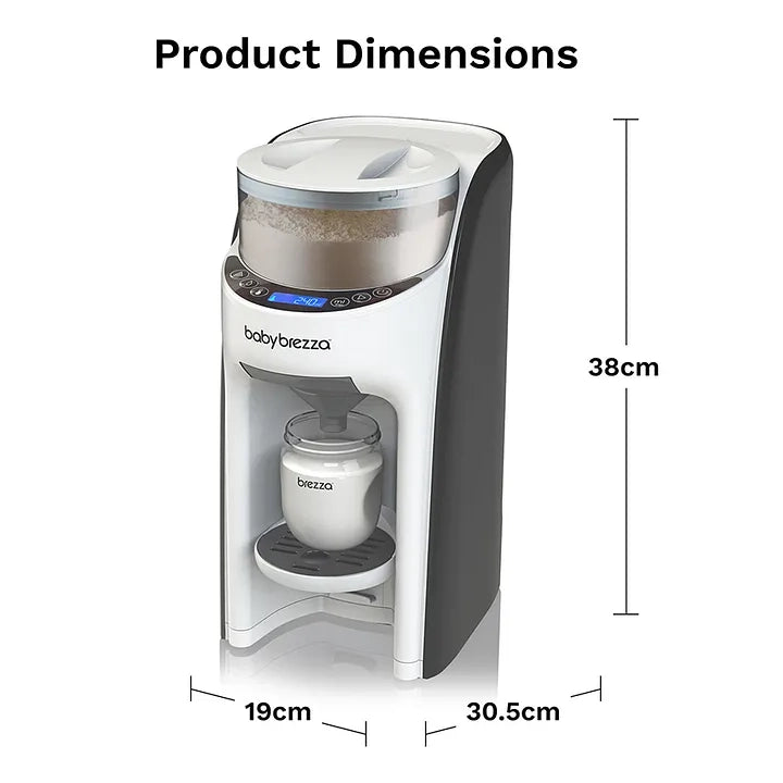Baby Brezza Formula Pro Advanced Formula Dispenser Machine - Automatically Mix a Warm Formula Bottle Instantly - Easily Make Bottle with Automatic Powder Blending