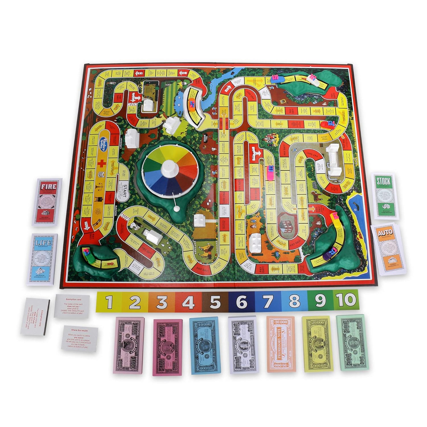 Hasbro Gaming - The Game of Life Board Game, Fun Board Game for Families and Kids, Board Game For Boys & Girls Ages 9+, Game for 2-8 Players, Christmas Gift For Kids & Families | Xmas gift