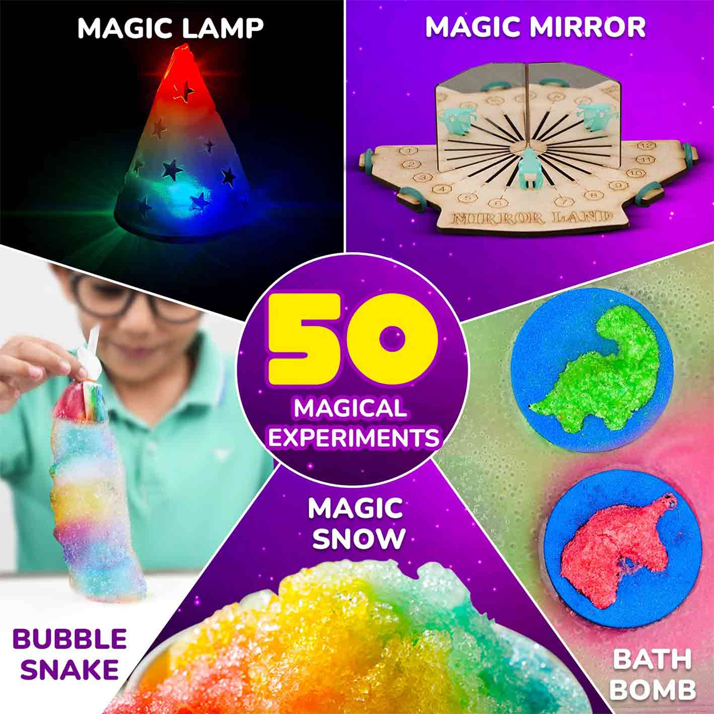 Smartivity Kids First Magic of Science Experiment Kit by IIT Delhi Alumni | for Boys & Girls Age 4-6-8 Years | Best Birthday Gift for Kids 4-8 Years | Kids Safe STEM Educational Fun Toys