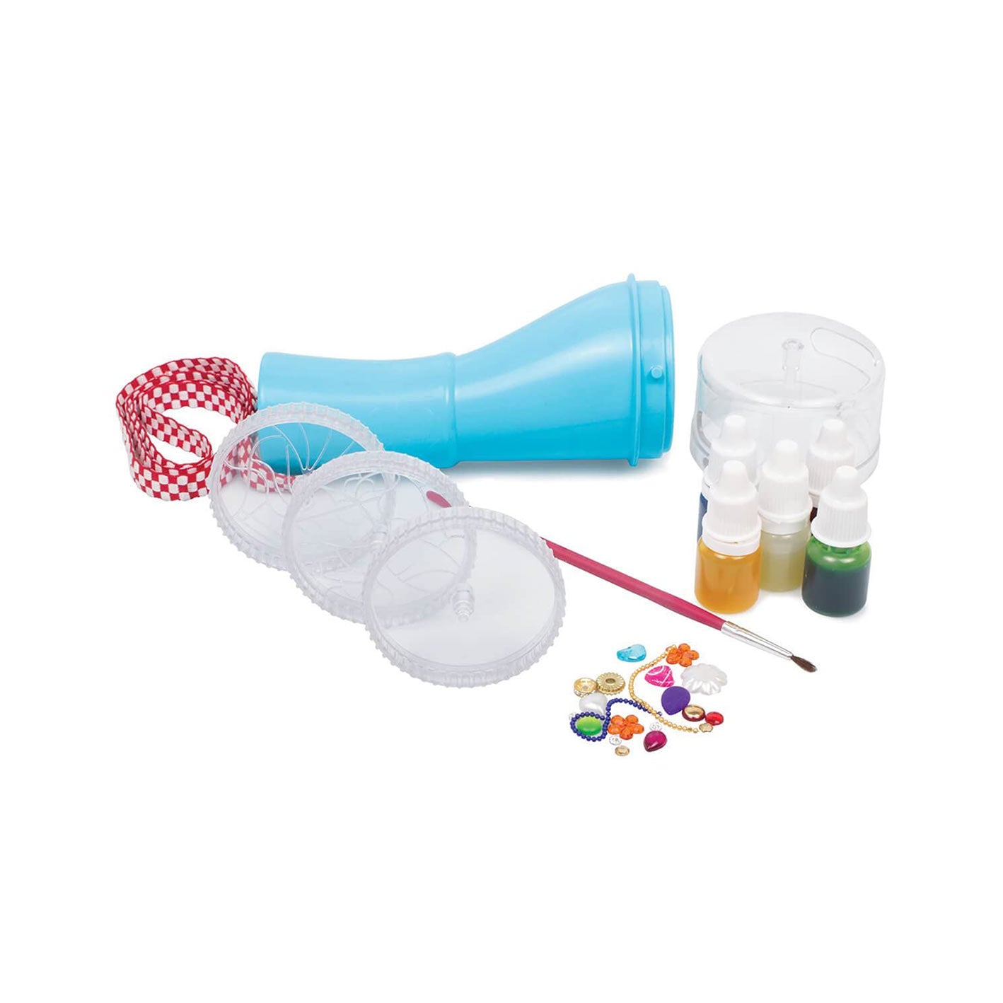 Funskool Handycrafts My Kaleidoscope, DIY Kaleidoscope, Make Your own Wheel Kaleidoscope,Art and Craft kit, DIY Kit, Ages 5 Years and Above, Multicolour