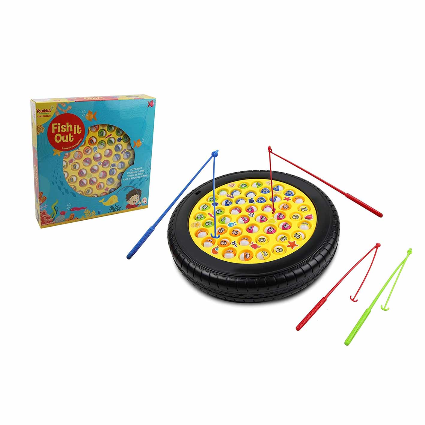 Rowan Rotating Musical Fishing Game