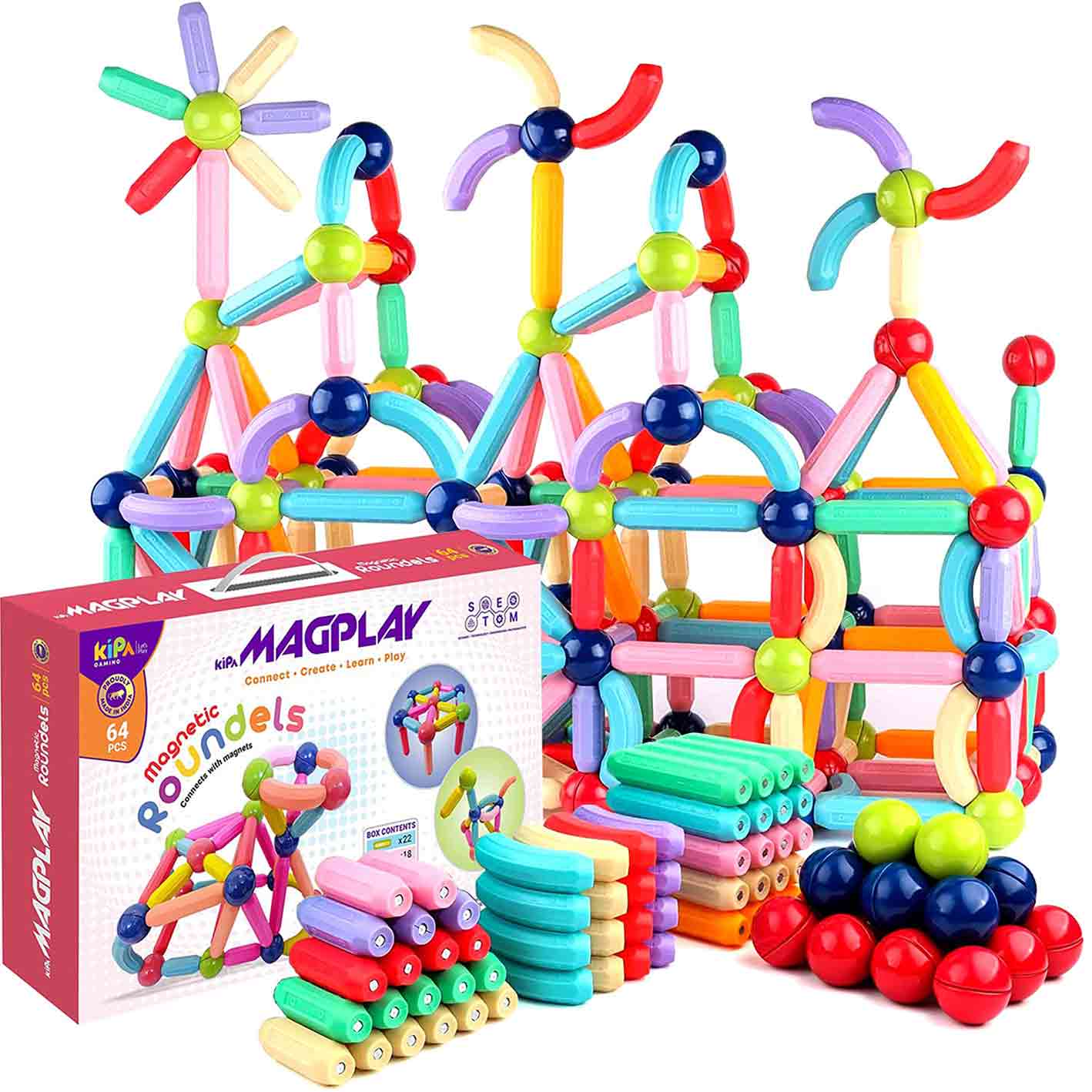 KIPA GAMING MAGPLAY ROUNDELS - Multicoloured