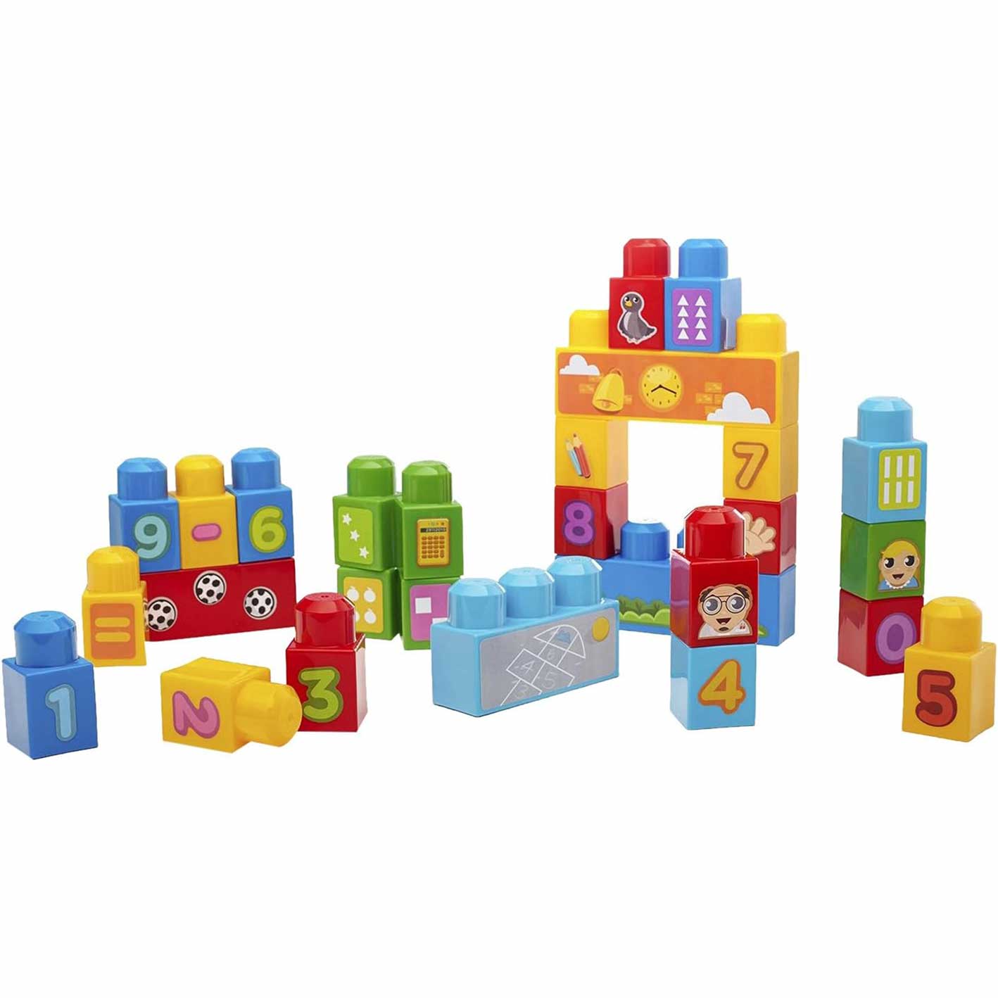 Mega Bloks FIRST BUILDERS 123 COUNT (30 PCS) - DCH37