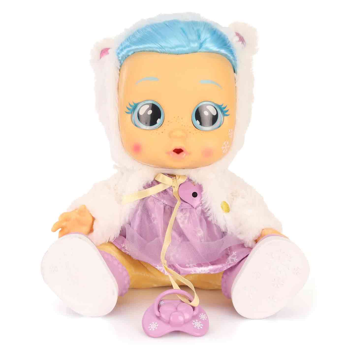 Cry Babies Battery Operated Dressy Kristal Gets Sick Baby Doll Multicolor - Height 27 Cm
