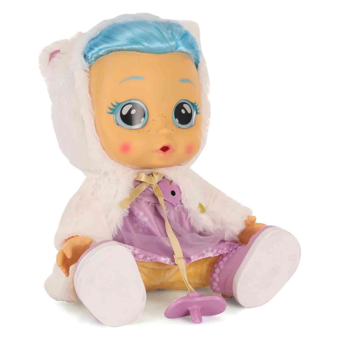 Cry Babies Battery Operated Dressy Kristal Gets Sick Baby Doll Multicolor - Height 27 Cm