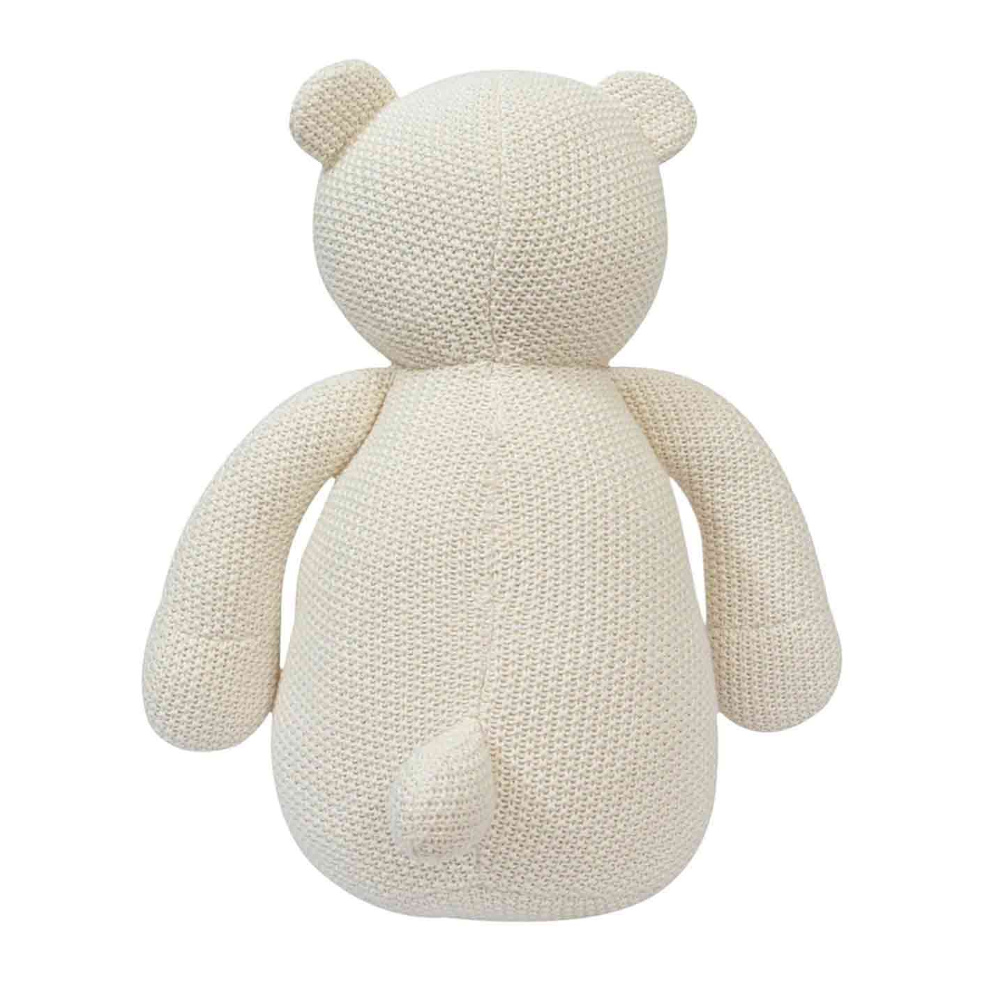 Knitted Soft Toy Ivory Bear