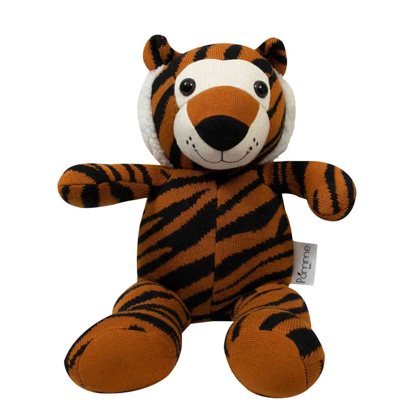Knitted Soft Toy Tiger
