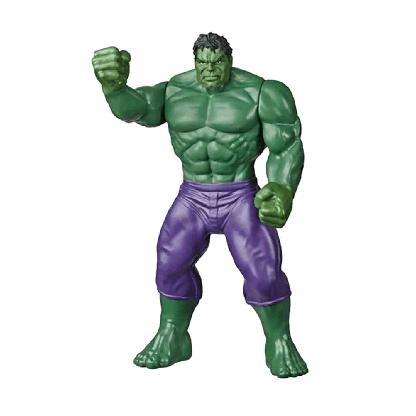 MARVEL CLASSIC Hulk Toy 9.5-Inch Scale Collectible Super Hero Action Figure, Toys For Kids Ages 4 and Up