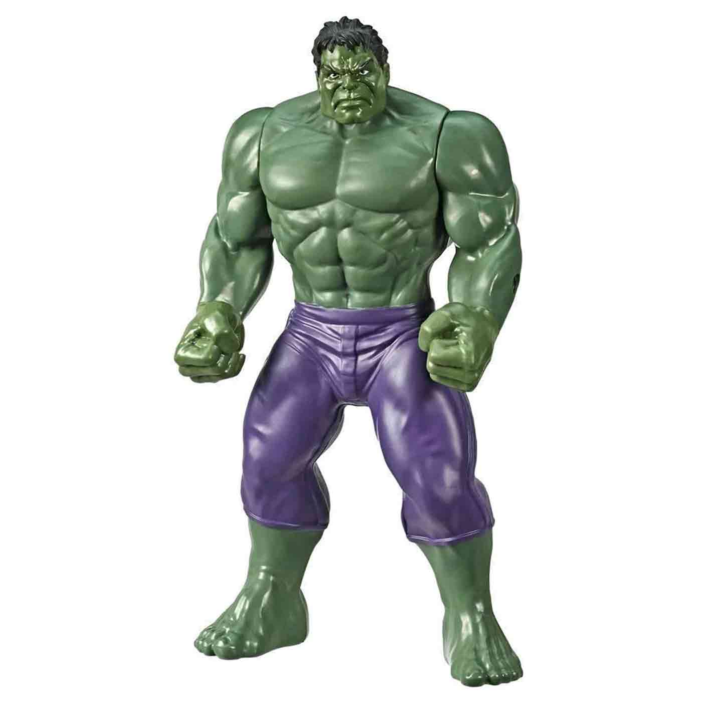 MARVEL CLASSIC Hulk Toy 9.5-Inch Scale Collectible Super Hero Action Figure, Toys For Kids Ages 4 and Up