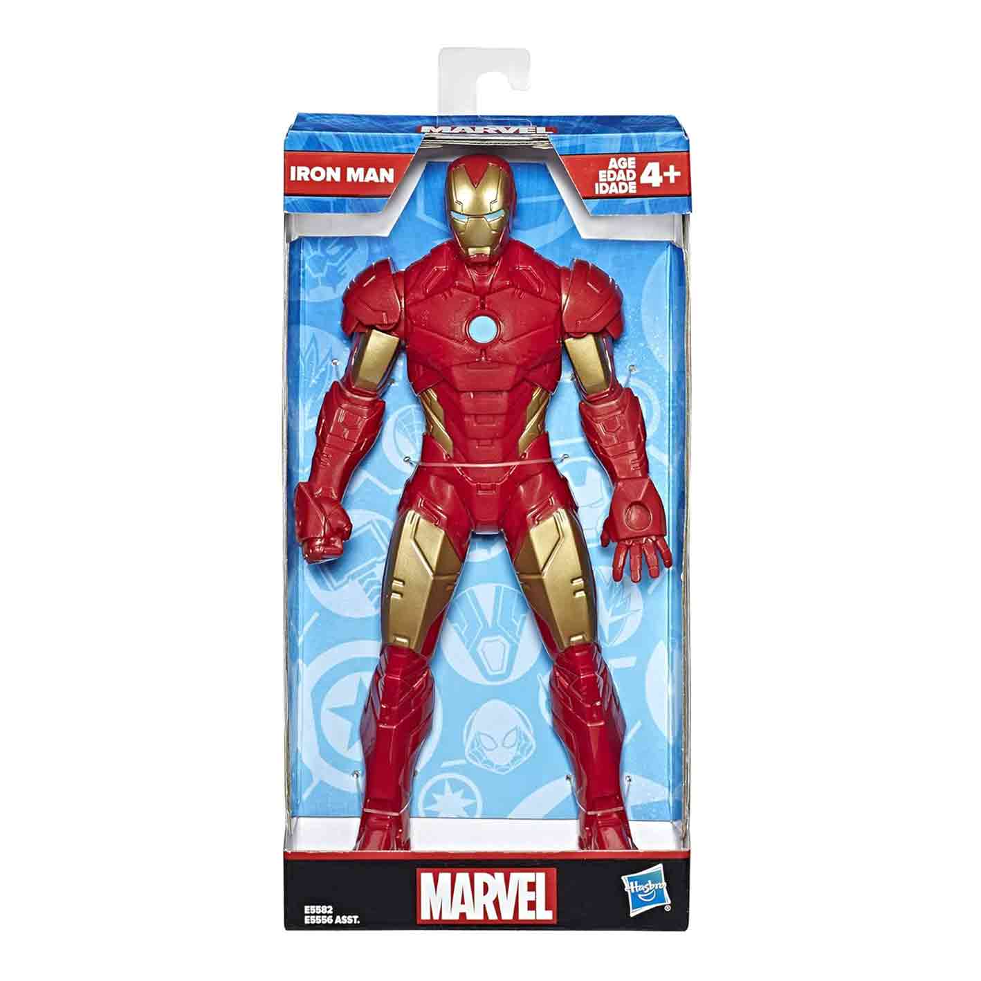 Marvel Iron Man Action Figure (9.5 Inches, Multicolor) , Toys for Kids Ages 4 and Up