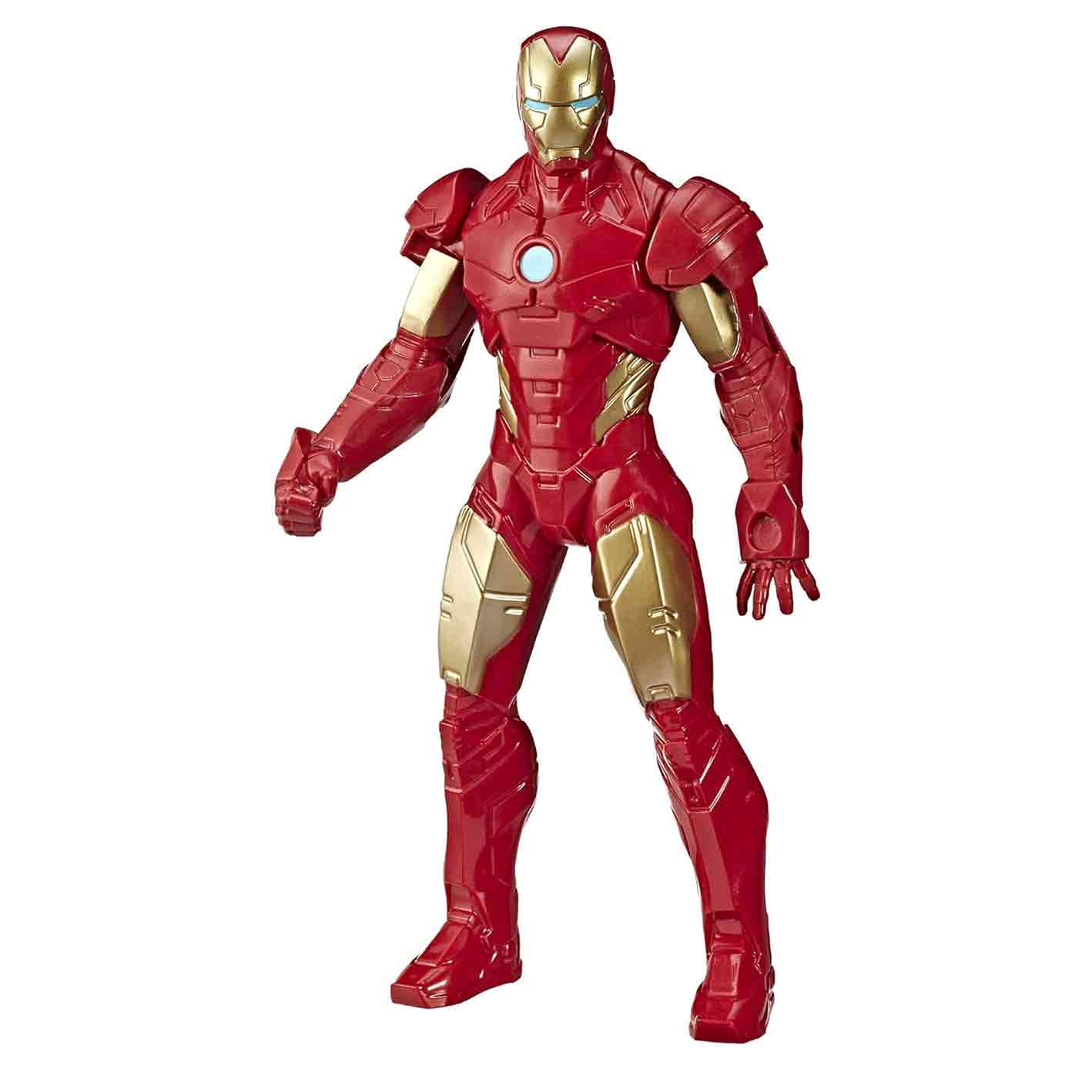 Marvel Iron Man Action Figure (9.5 Inches, Multicolor) , Toys for Kids Ages 4 and Up