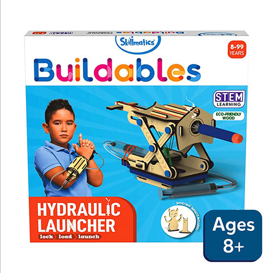 Buildables Hydraulic Launcher STEM construction toys (ages 8+)
