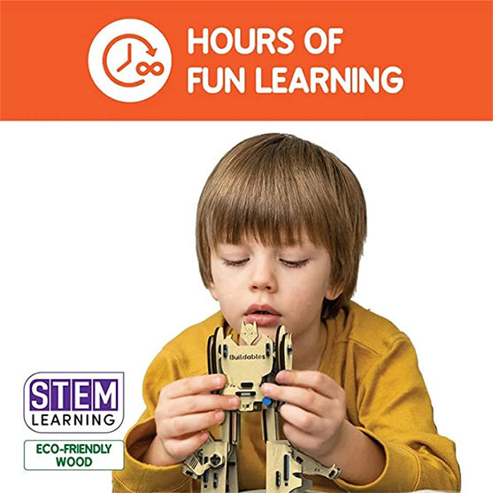 Buildables Dinosaur x Robot STEM construction toys (ages 8+)