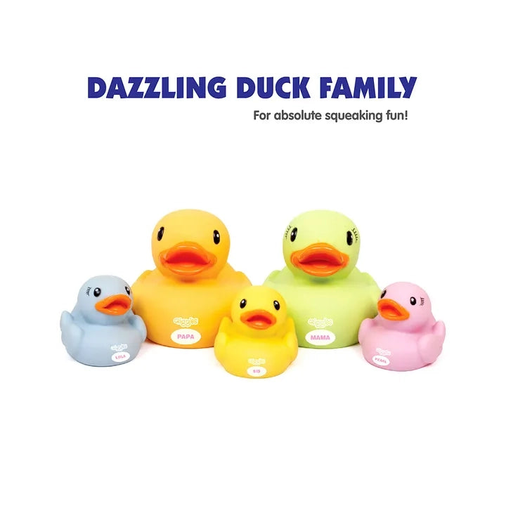 Funskool Giggles Dazzling Duck Family Squeakers