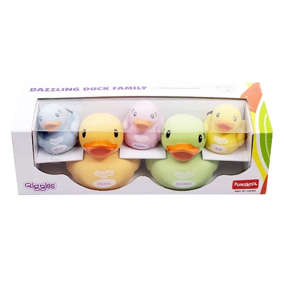 Funskool Giggles Dazzling Duck Family Squeakers