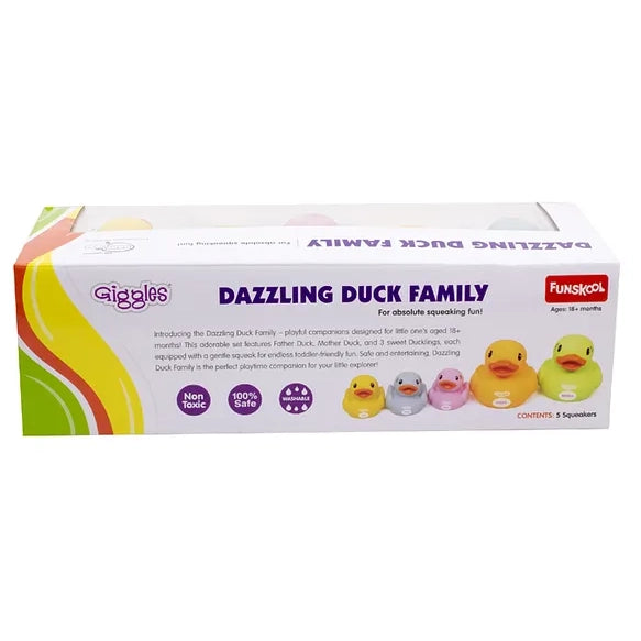 Funskool Giggles Dazzling Duck Family Squeakers