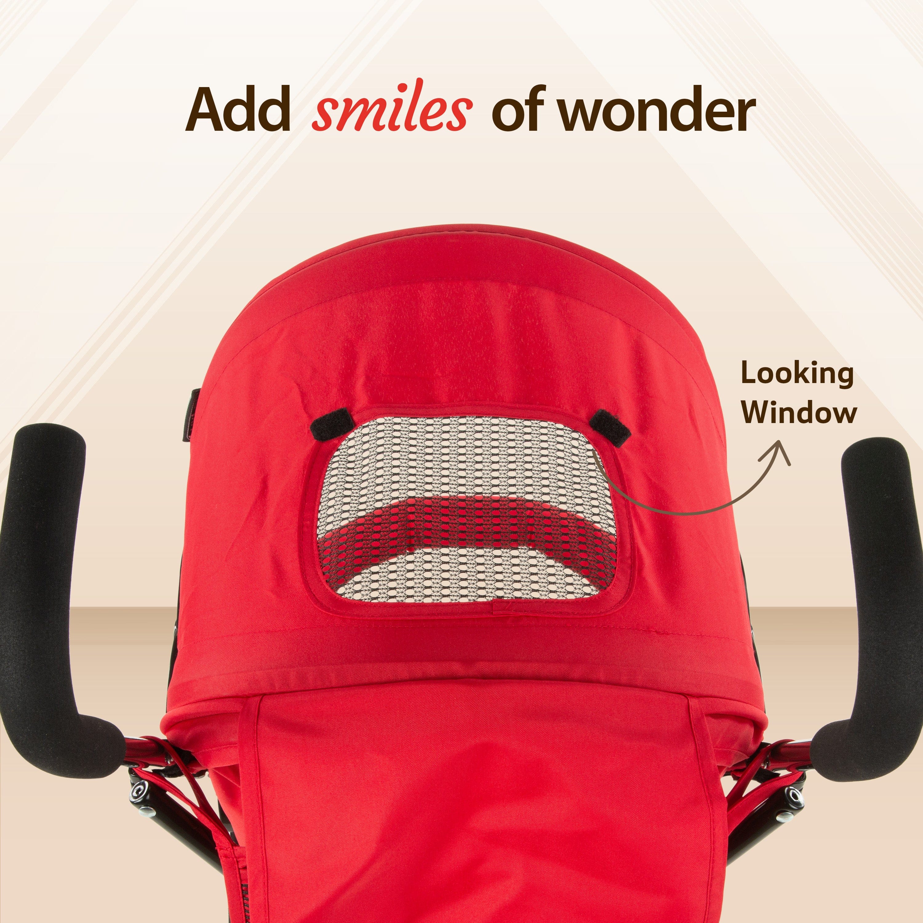 luvlap Tutti Frutti Baby Stroller Buggy, Red