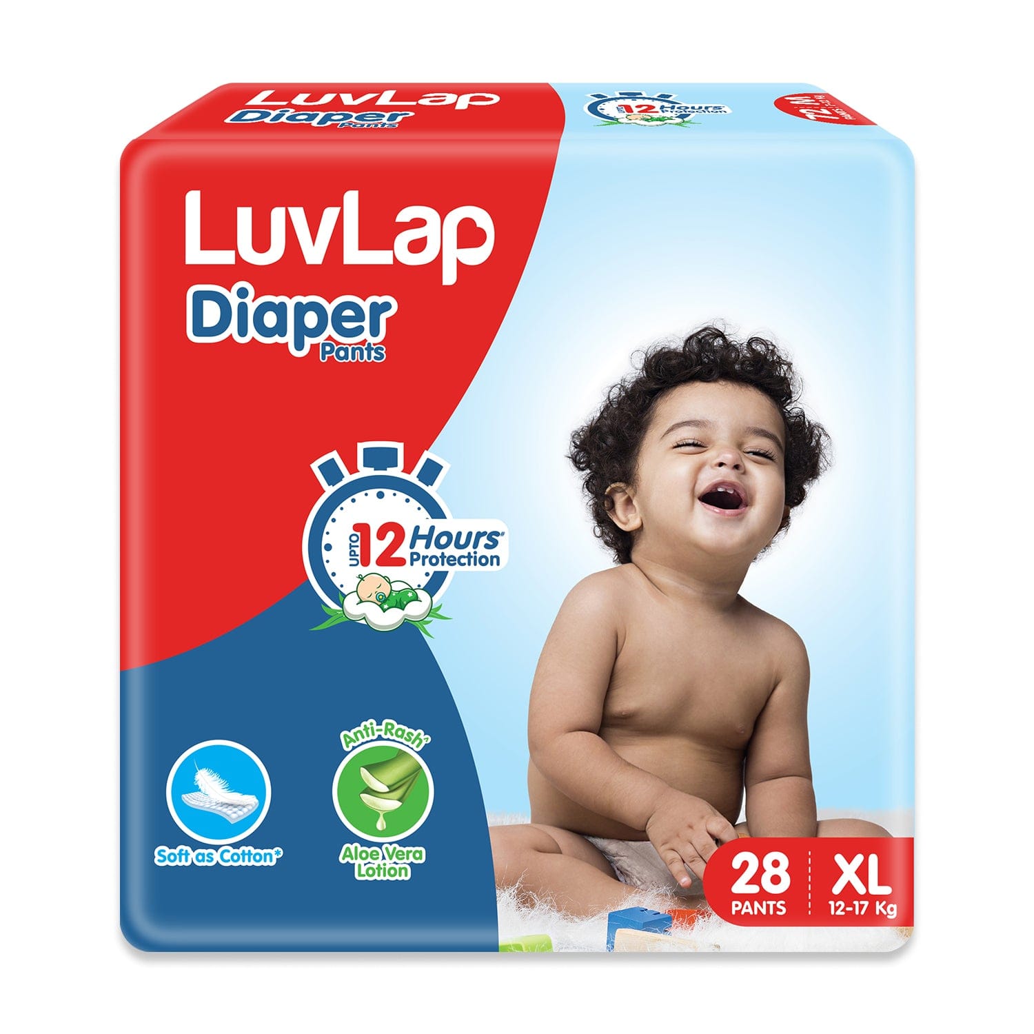 LuvLap Diaper Pants, XL, 28 Count, with upto 12 Hour protection