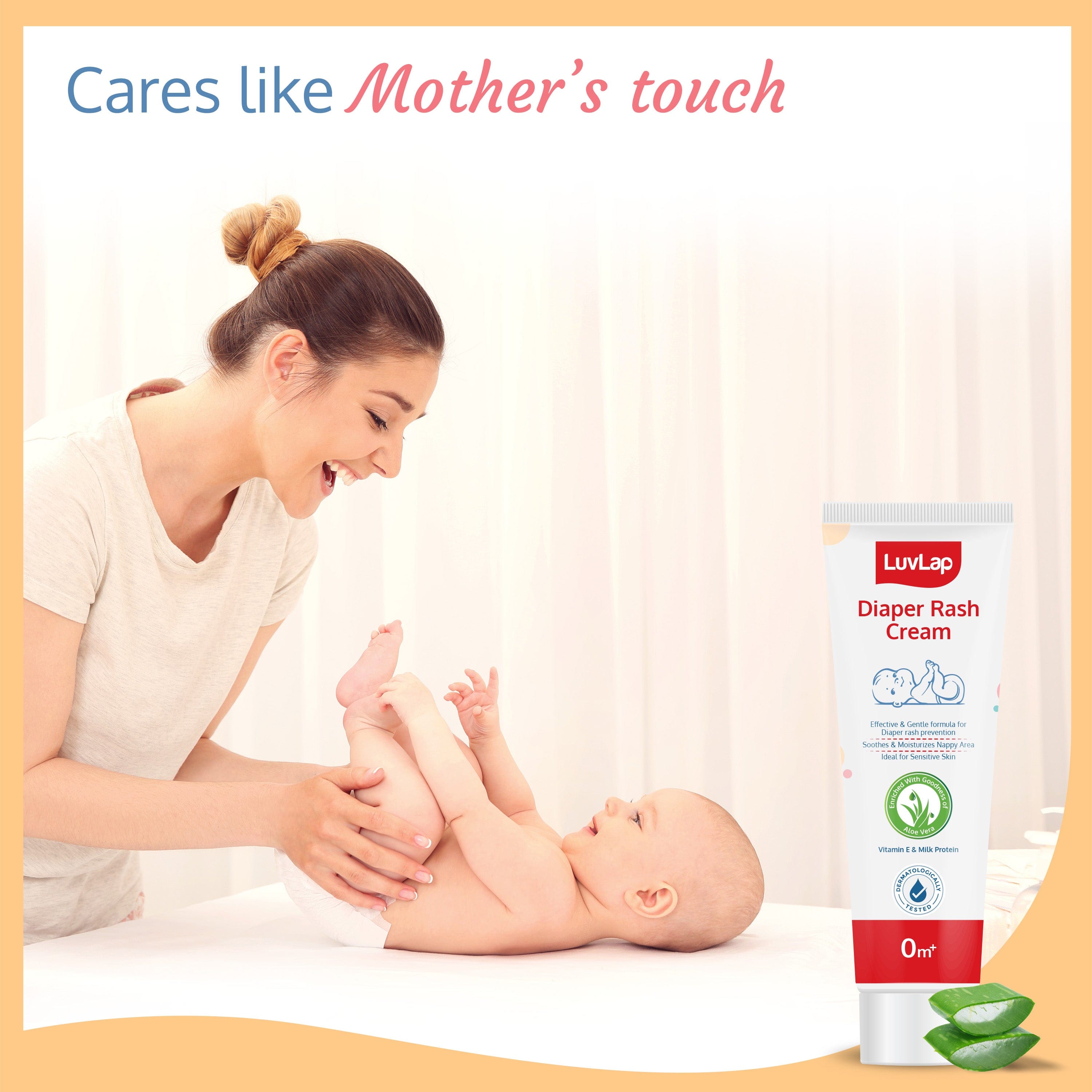 LuvLap Baby Diaper Rash Cream, 75G
